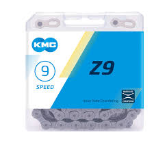 kmc-z9 Cadena KMC 1/2" x 11/128" x 116 - 9 velocidades